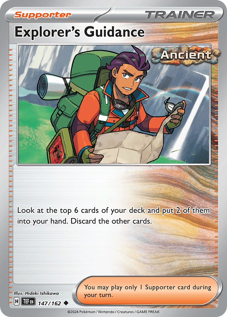 Explorer's Guidance, carta 147 de Temporal Forces