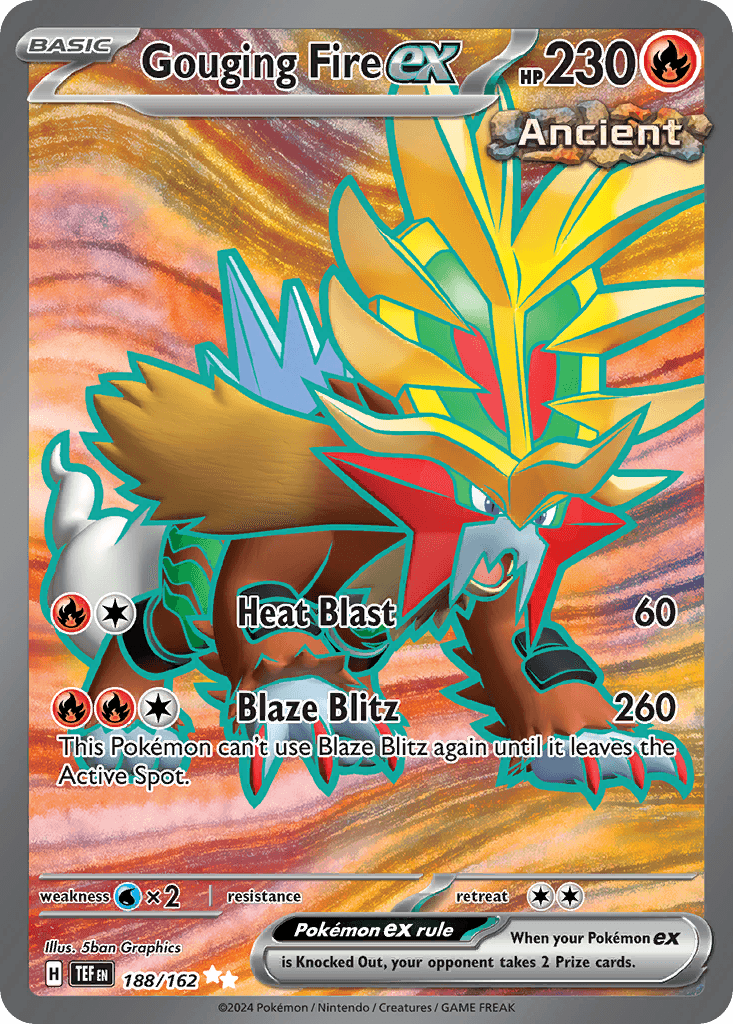 Gouging Fire ex, carta 188 de Temporal Forces