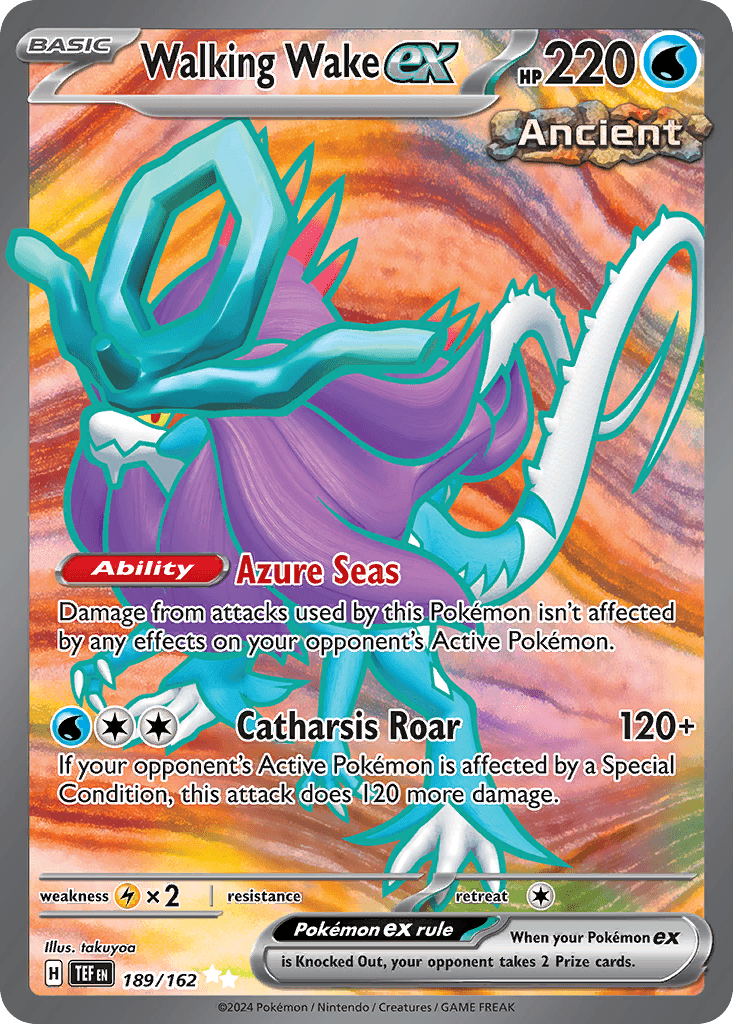 Walking Wake ex, carta 189 de Temporal Forces