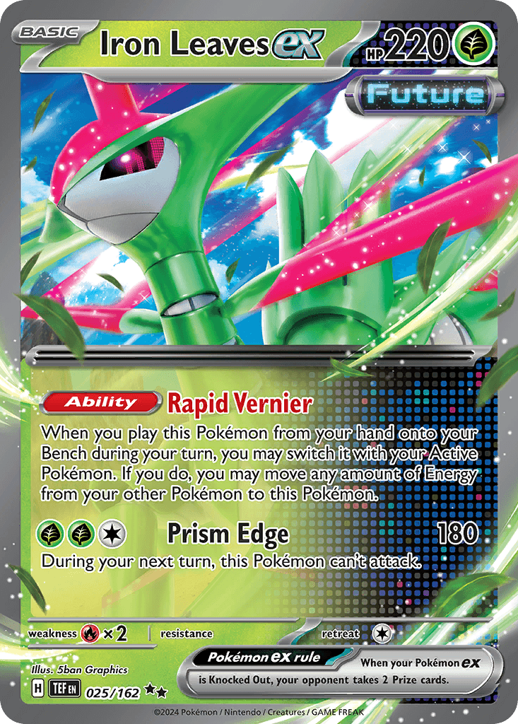 Iron Leaves ex, carta 025 de Temporal Forces