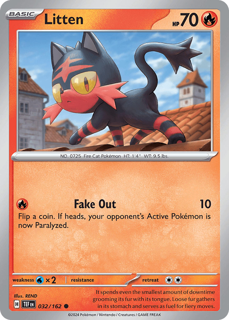 Litten, carta 032 de Temporal Forces