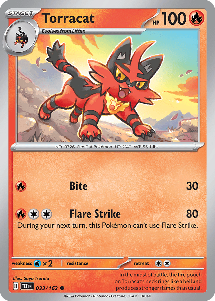Torracat, carta 033 de Temporal Forces