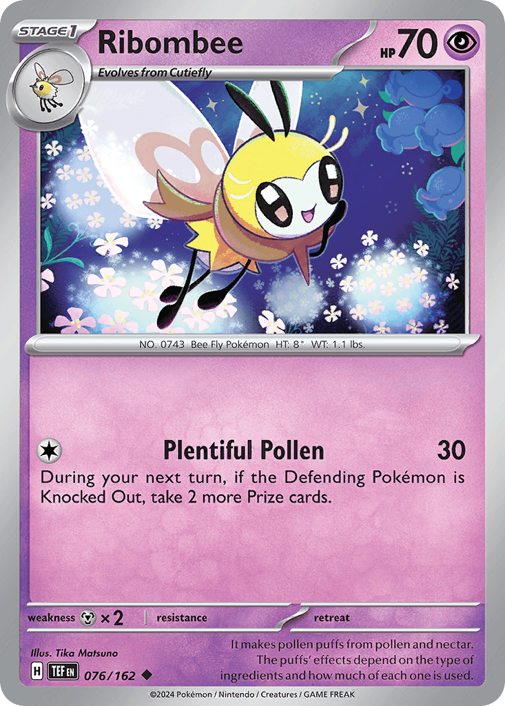 Ribombee, carta 076 de Temporal Forces