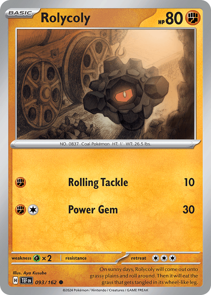 Rolycoly, carta 093 de Temporal Forces