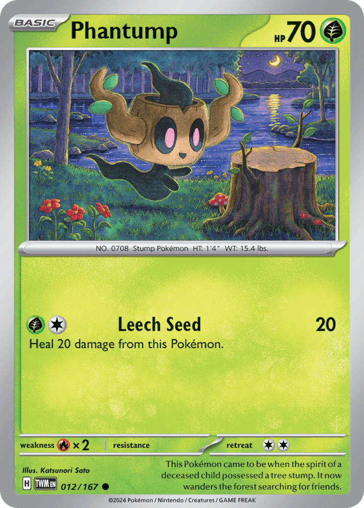 Phantump, carta 012 de Twilight Masquerade