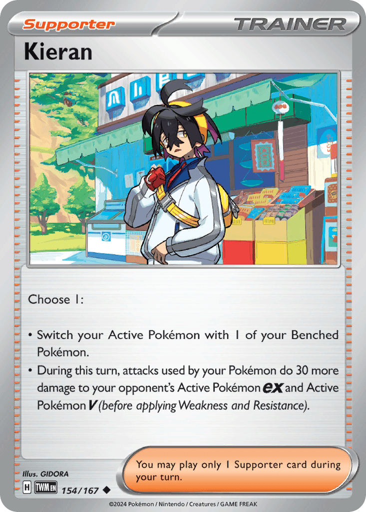 Kieran, carta 154 de Twilight Masquerade