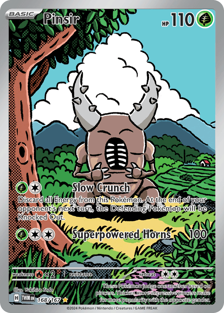 Pinsir, carta 168 de Twilight Masquerade