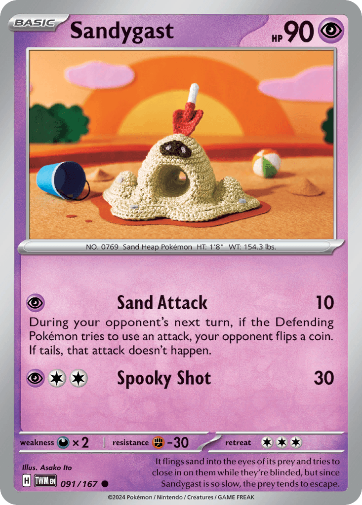 Sandygast, carta 091 de Twilight Masquerade