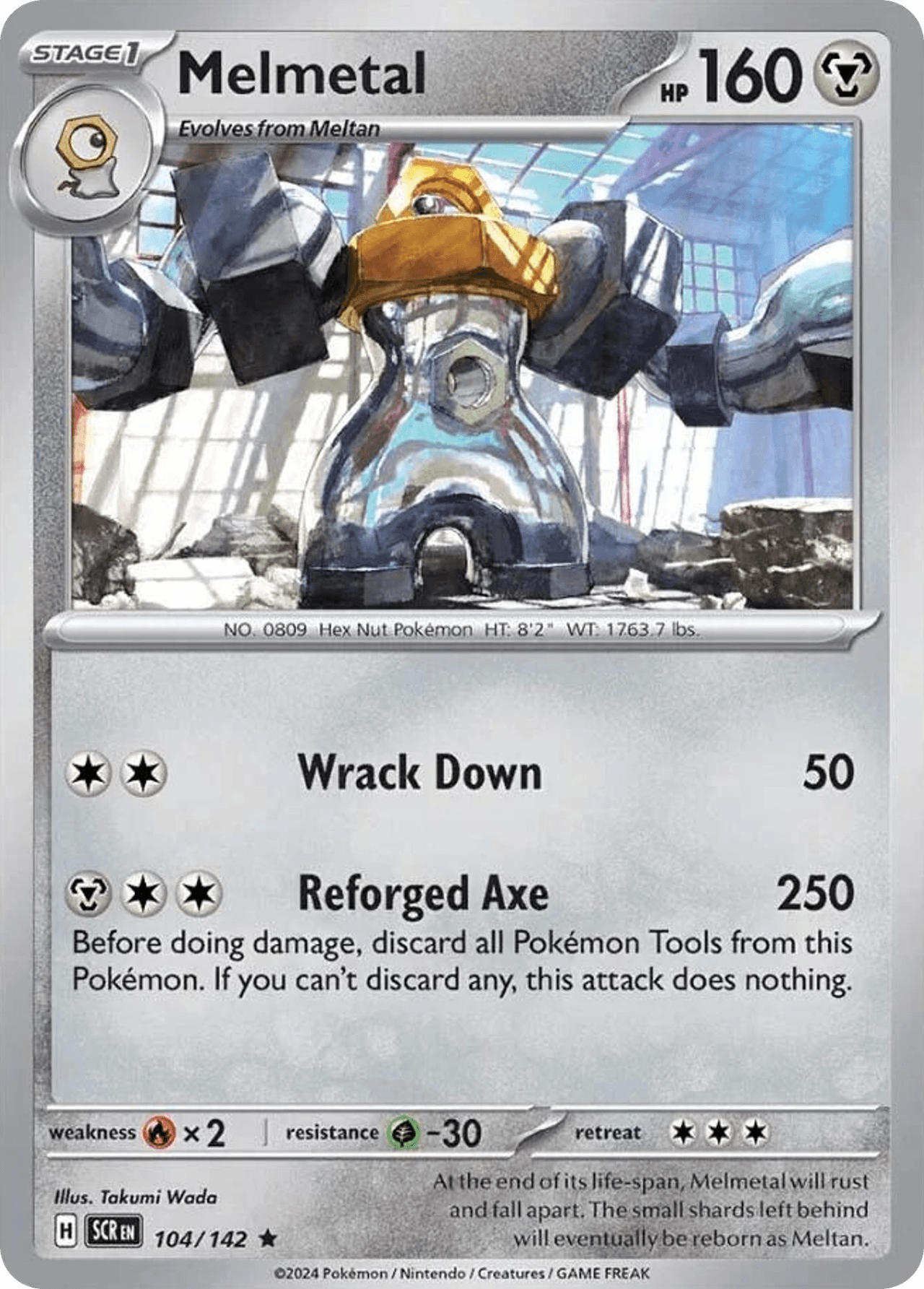 Melmetal, carta 104 de Stellar Crown