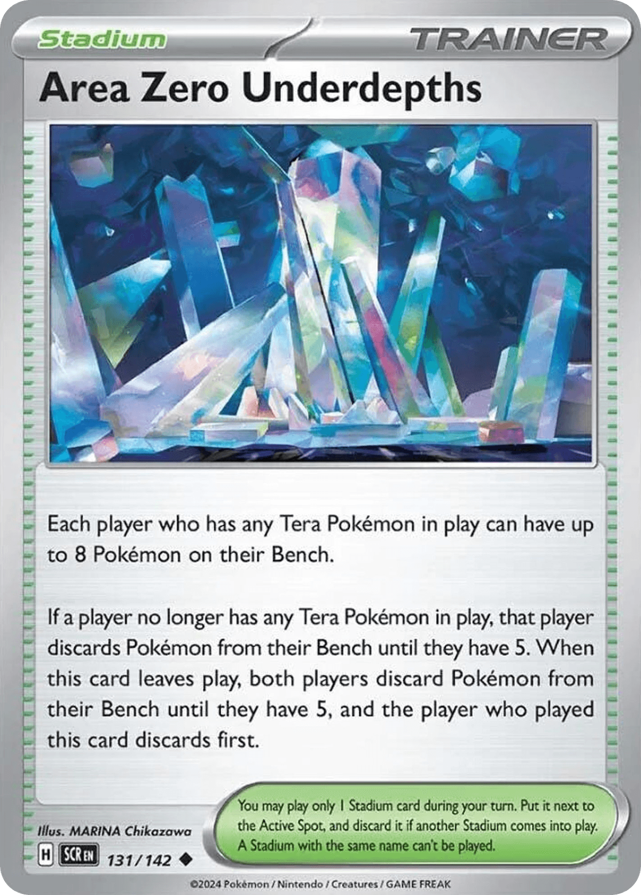 Area Zero Underdepths, carta 131 de Stellar Crown