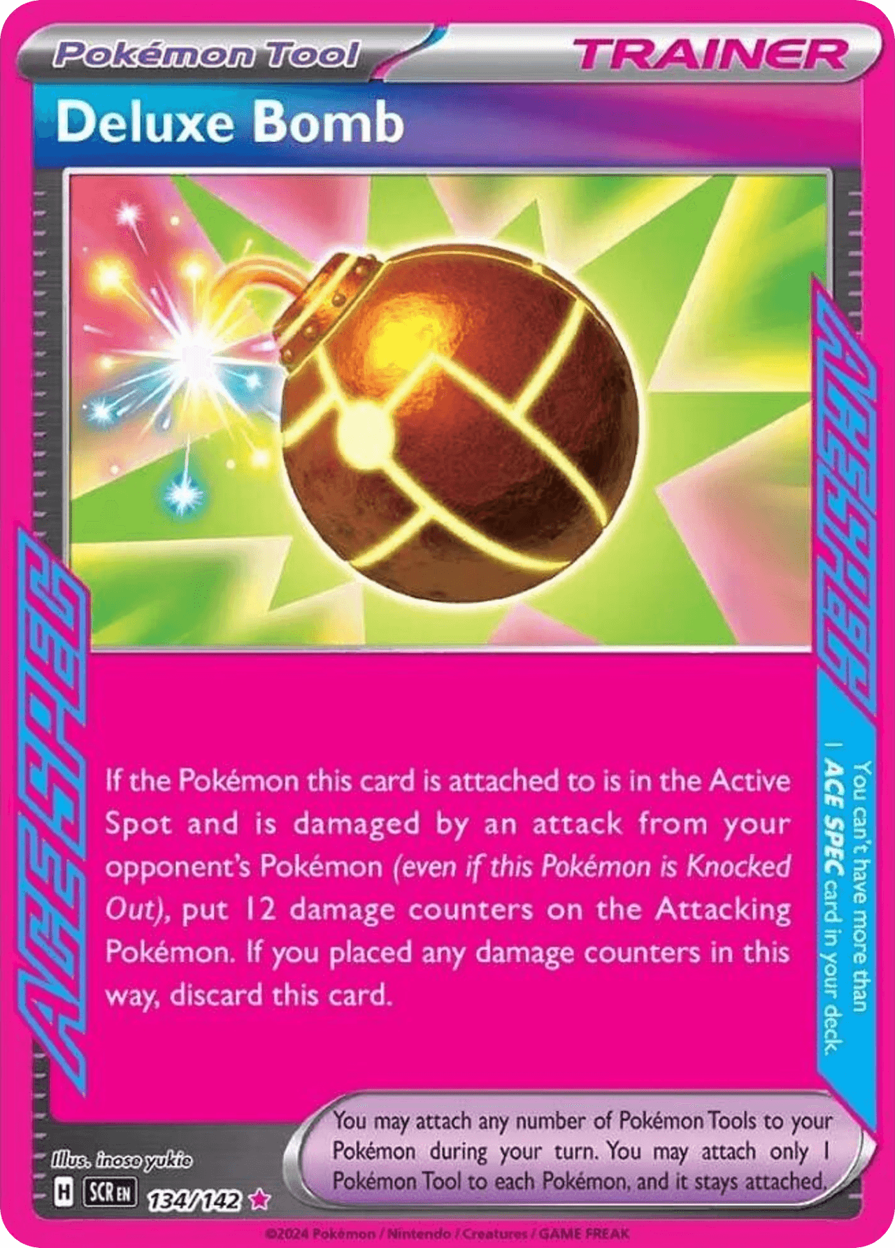 Deluxe Bomb, carta 134 de Stellar Crown