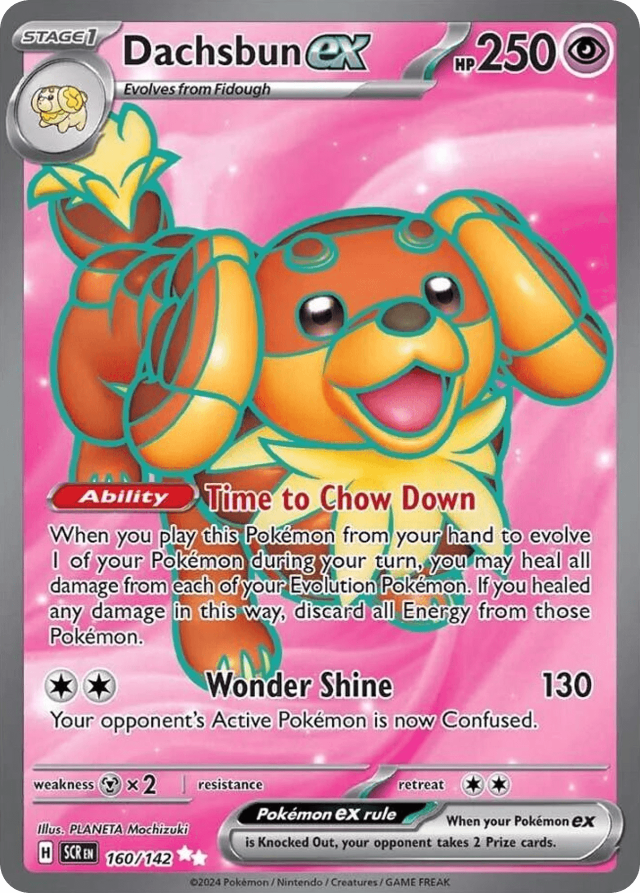 Dachsbun ex, carta 160 de Stellar Crown