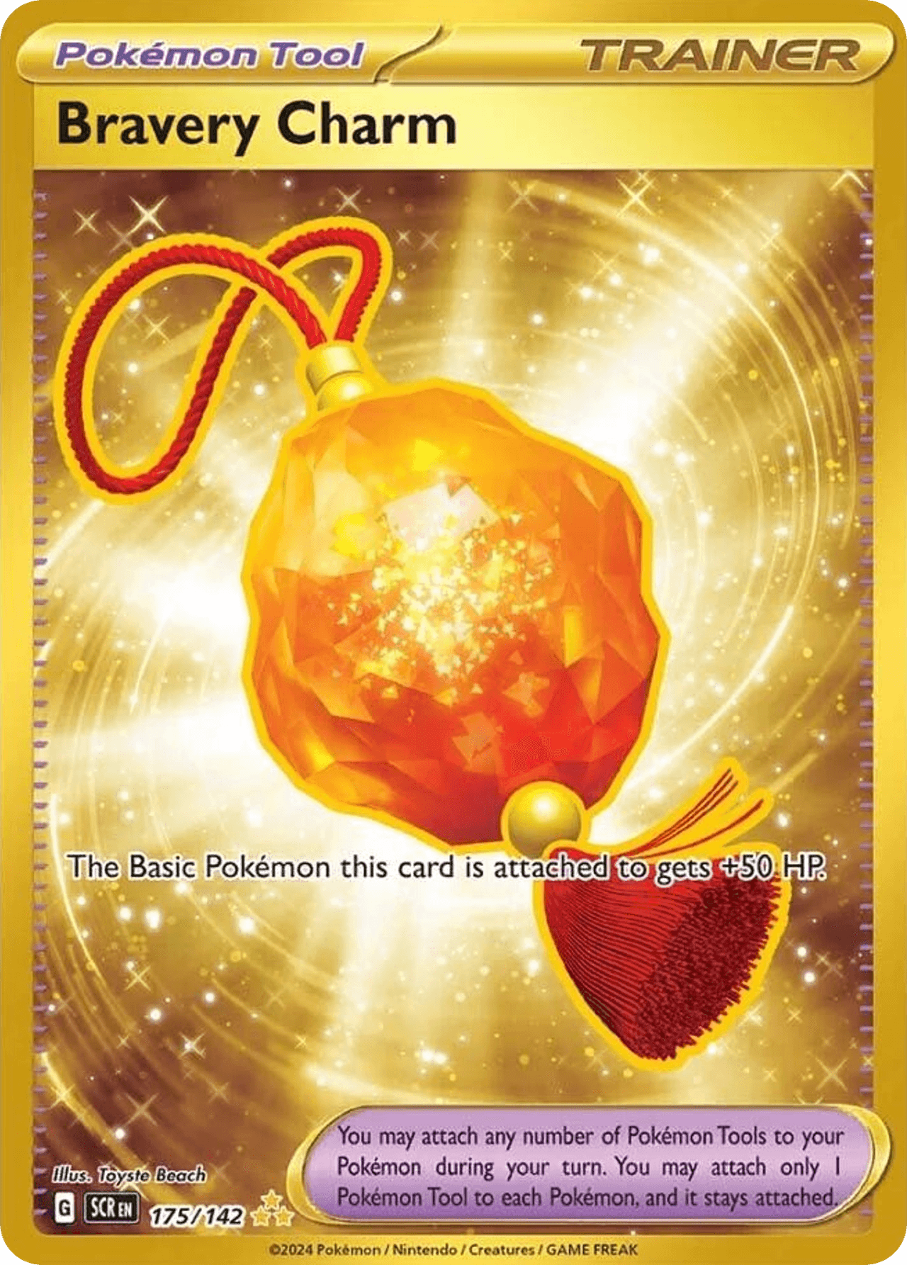 Bravery Charm, carta 175 de Stellar Crown