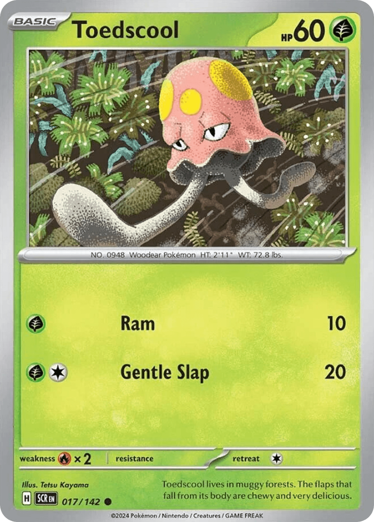 Toedscool, carta 017 de Stellar Crown