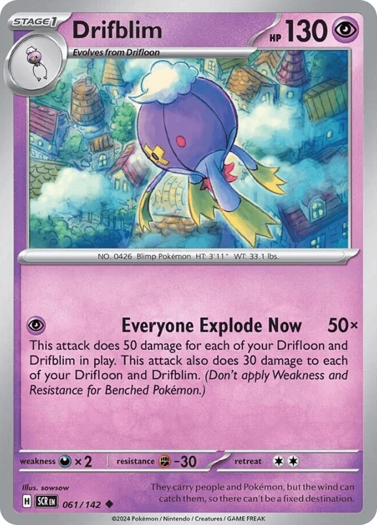 Drifblim, carta 061 de Stellar Crown