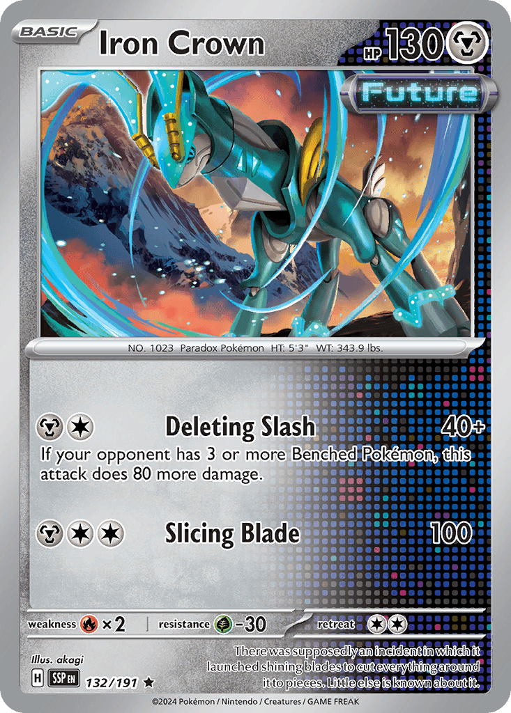 Iron Crown, carta 132 de Surging Sparks