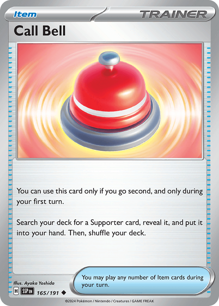 Call Bell, carta 165 de Surging Sparks