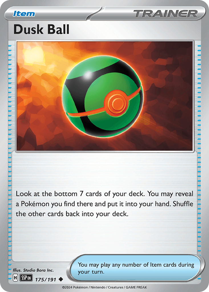 Dusk Ball, carta 175 de Surging Sparks