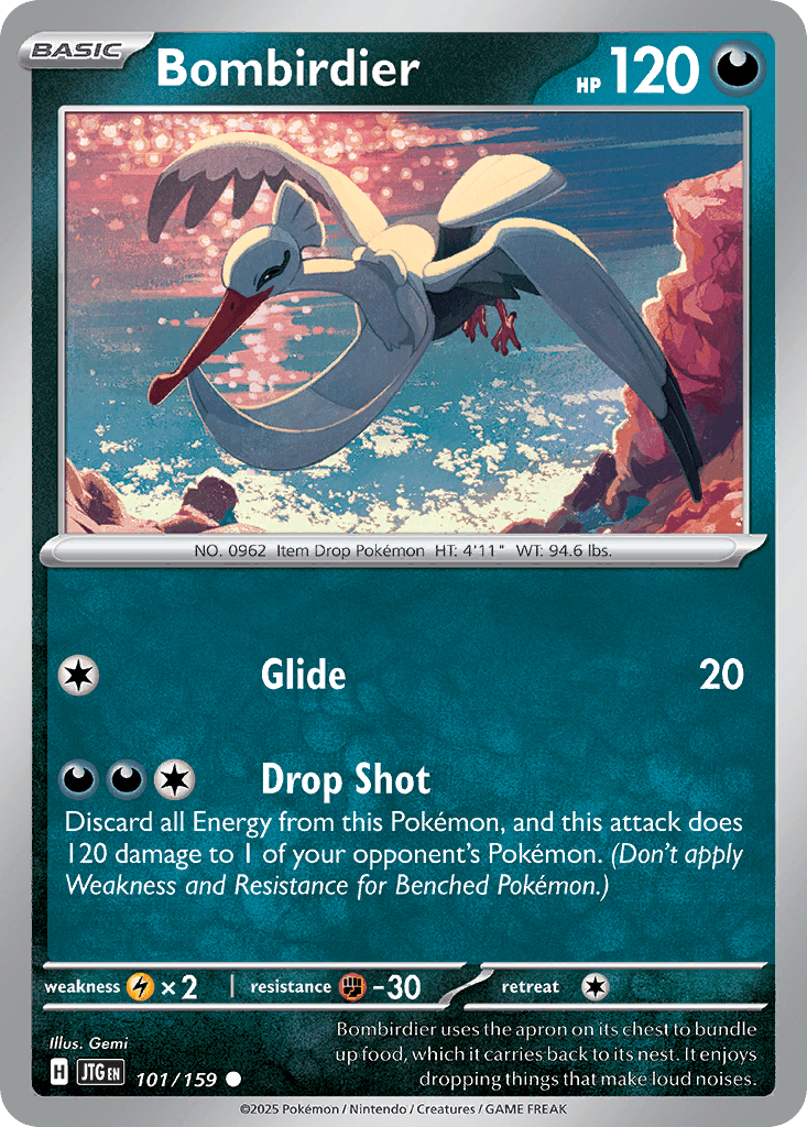 Bombirdier, carta 101 de Journey Together