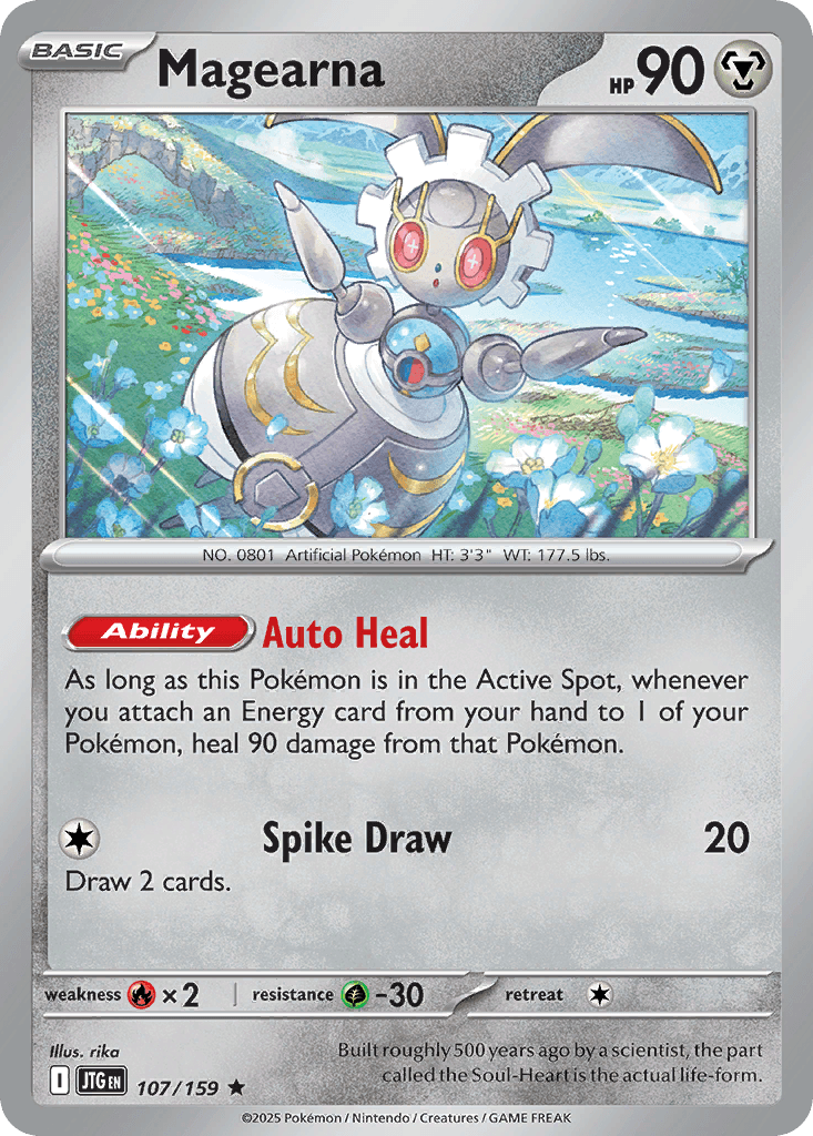 Magearna, carta 107 de Journey Together