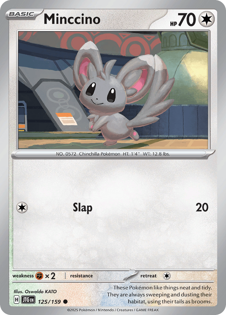 Minccino, carta 125 de Journey Together