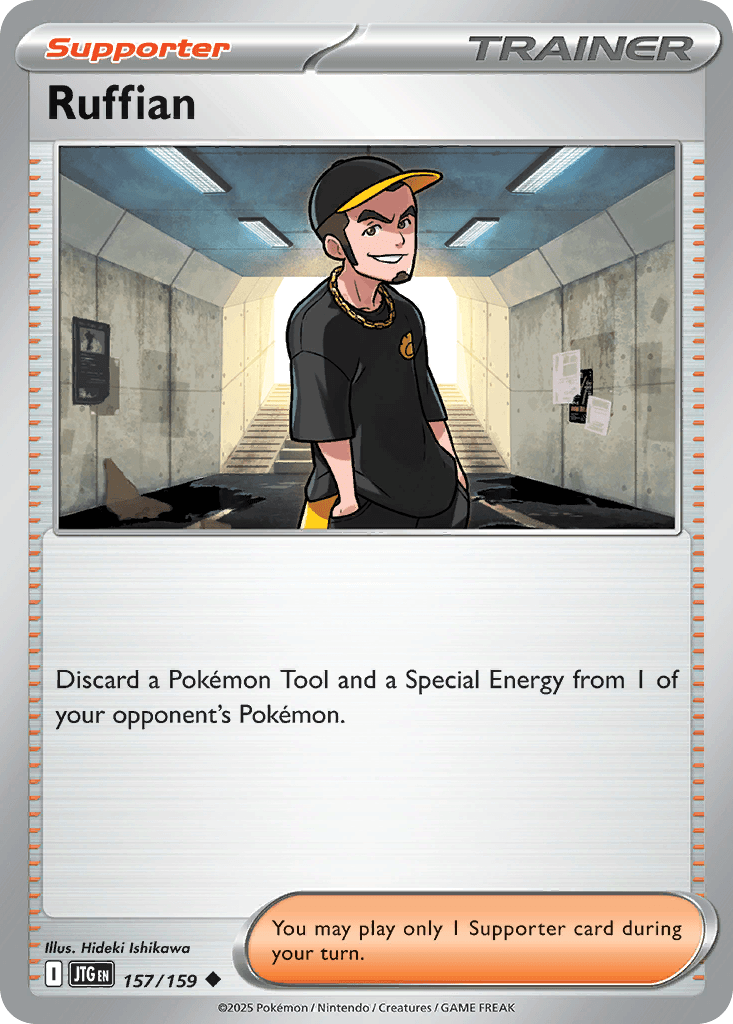 Ruffian, carta 157 de Journey Together