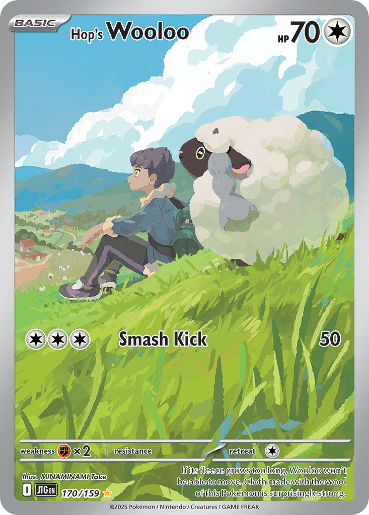 Hop's Wooloo, carta 170 de Journey Together