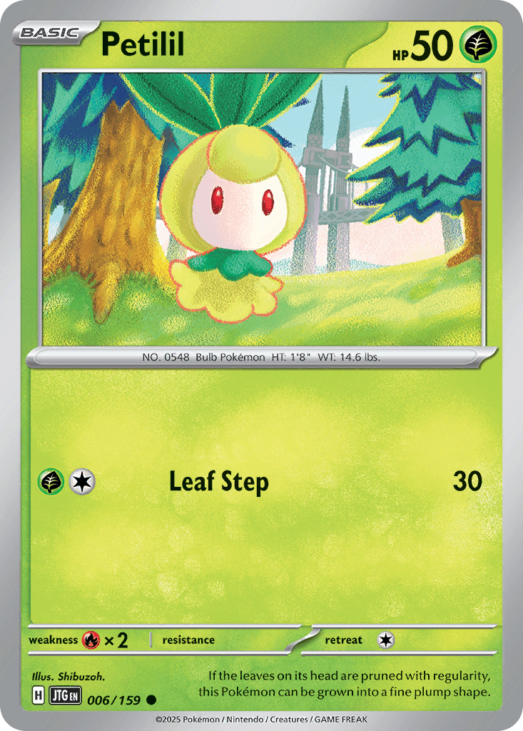 Petilil, carta 006 de Journey Together