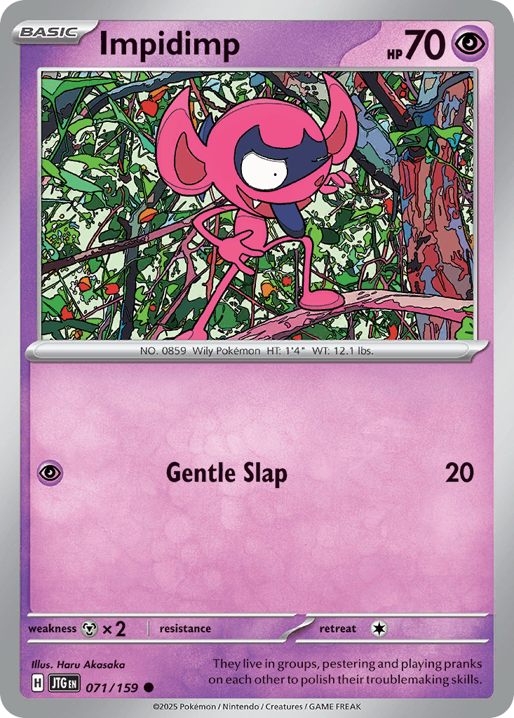 Impidimp, carta 071 de Journey Together