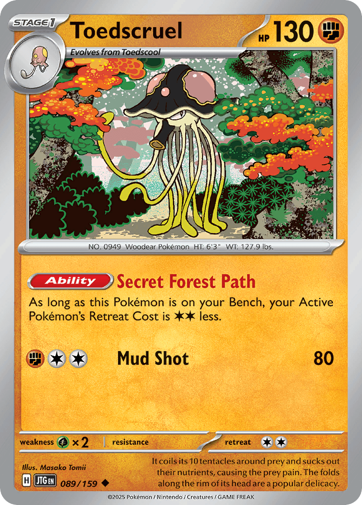 Toedscruel, carta 089 de Journey Together