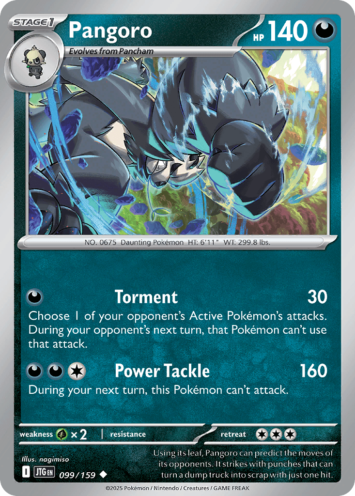 Pangoro, carta 099 de Journey Together