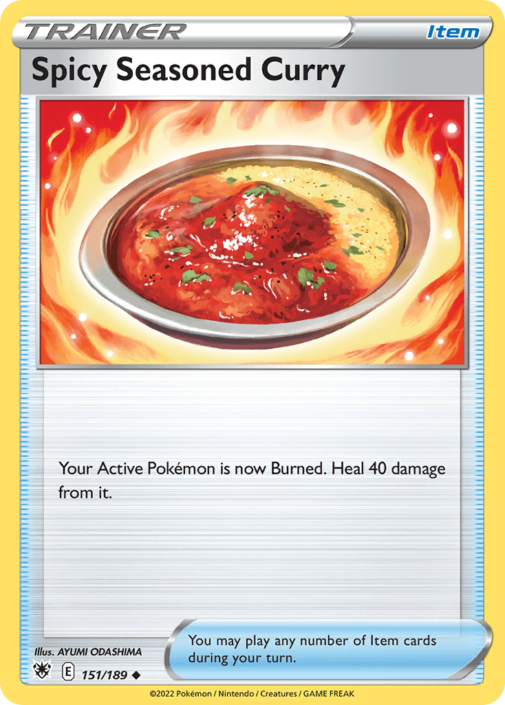Spicy Seasoned Curry, carta 151 de Astral Radiance