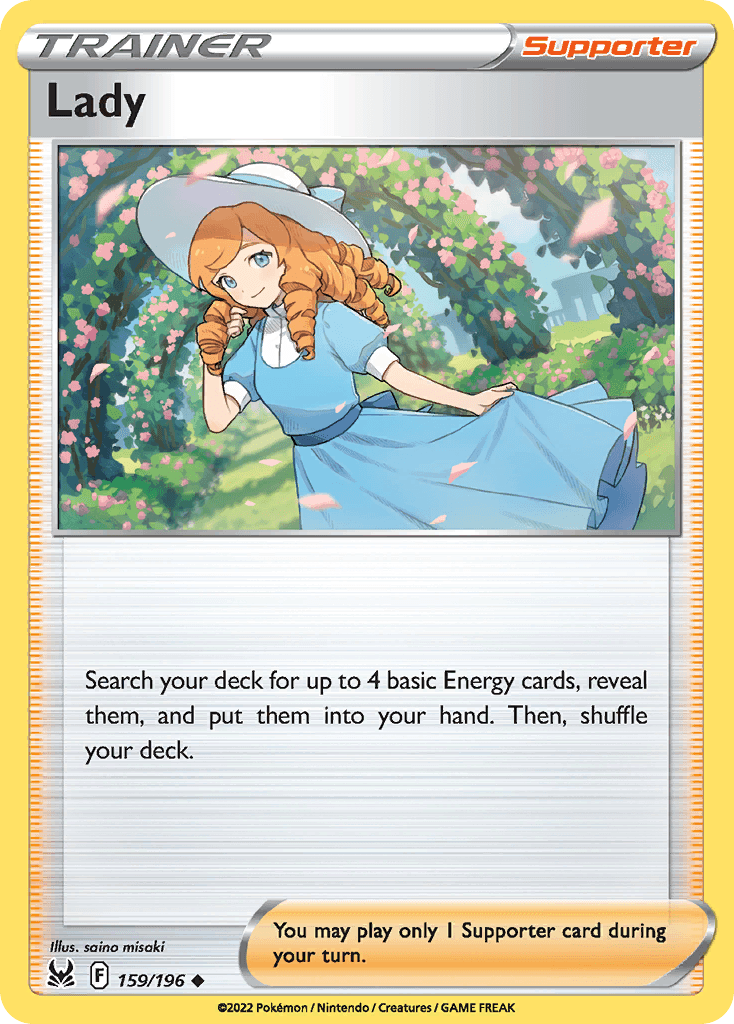 Lady, carta 159 de Lost Origin