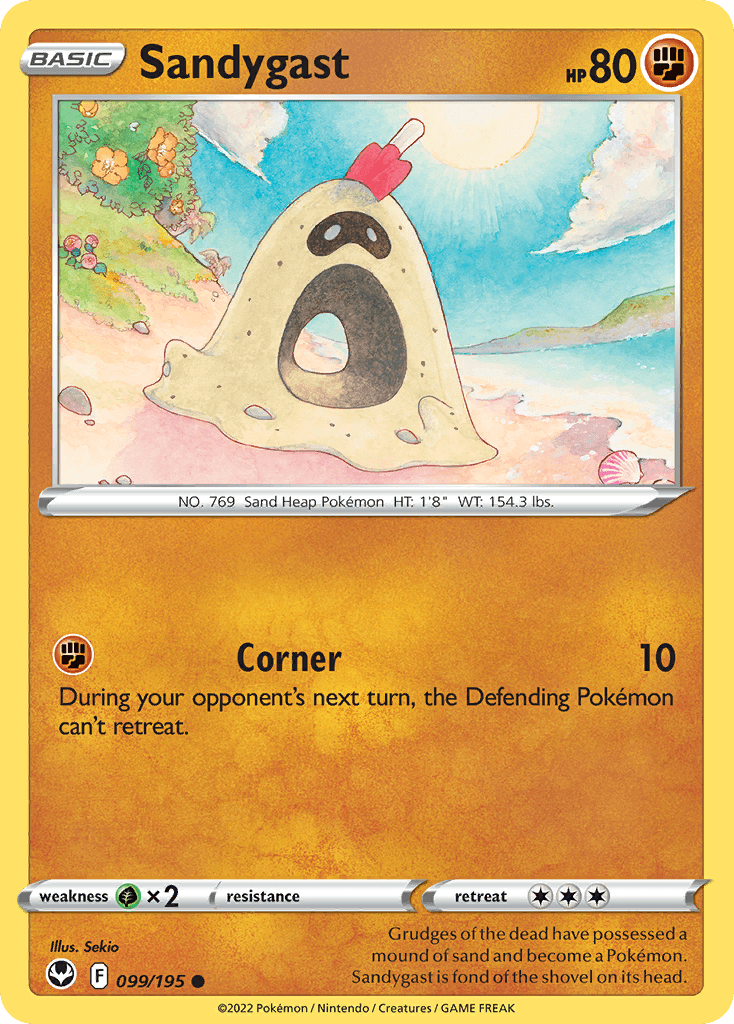 Sandygast, carta 099 de Silver Tempest