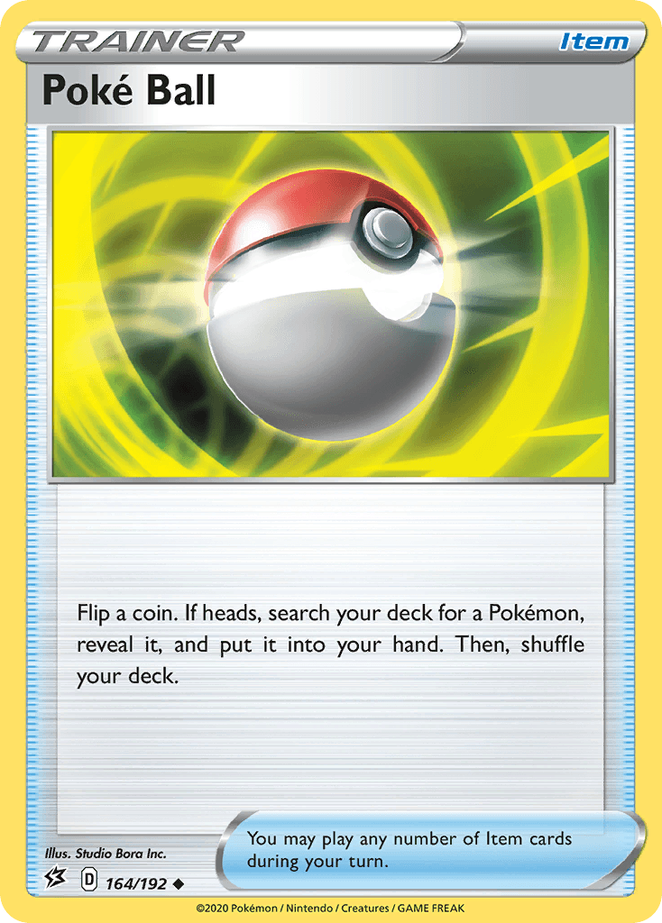 Poké Ball, carta 164 de Rebel Clash