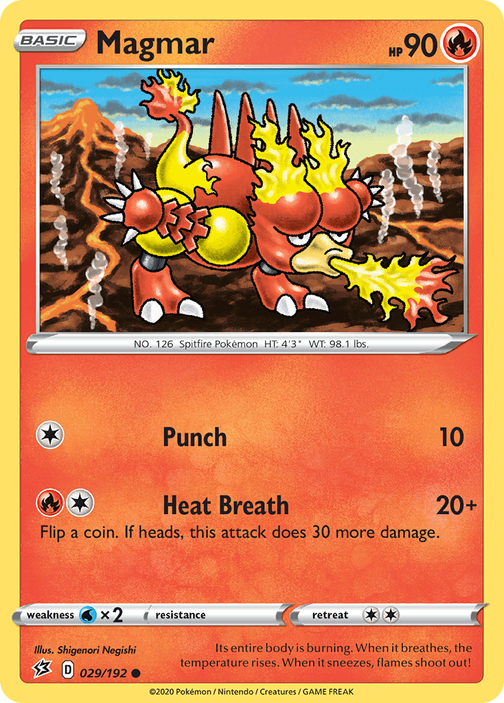 Magmar, carta 29 de Rebel Clash