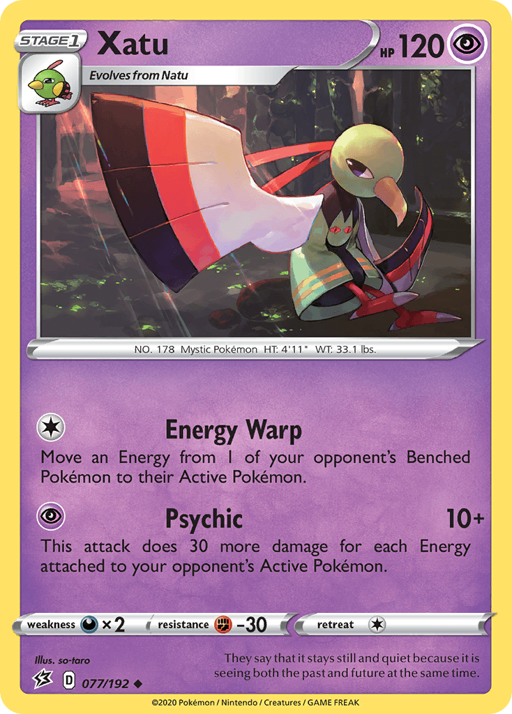 Xatu, carta 77 de Rebel Clash