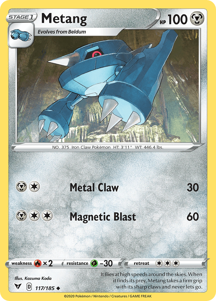 Metang, carta 117 de Vivid Voltage