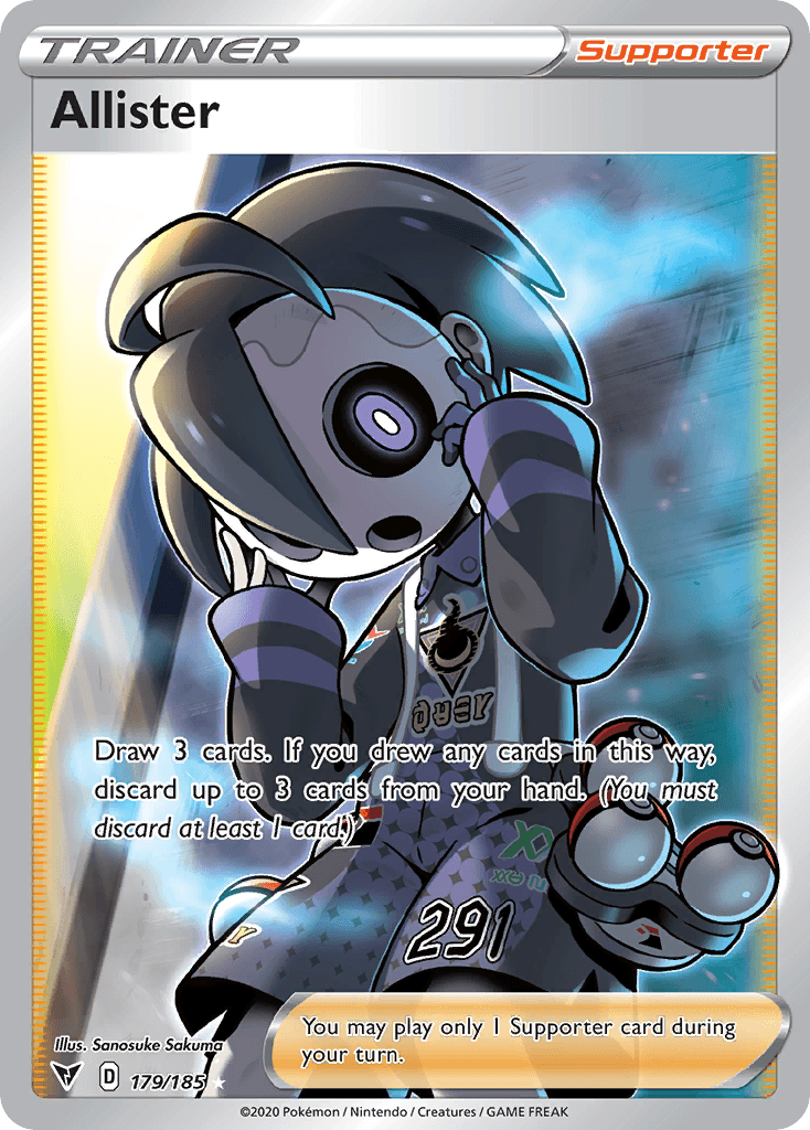 Allister, carta 179 de Vivid Voltage