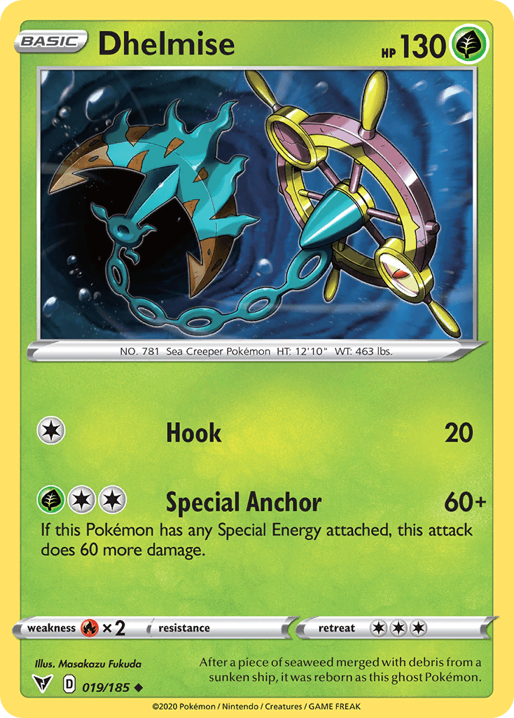 Dhelmise, carta 19 de Vivid Voltage