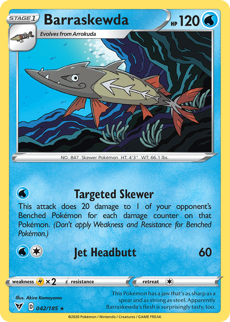 Barraskewda, carta 42 de Vivid Voltage
