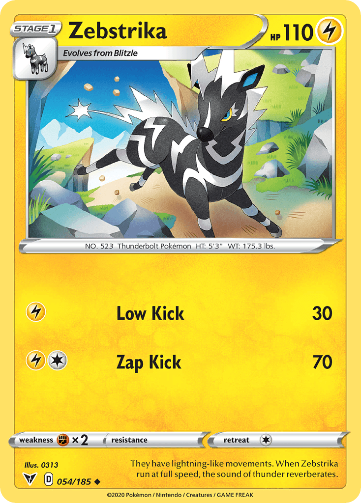Zebstrika, carta 54 de Vivid Voltage