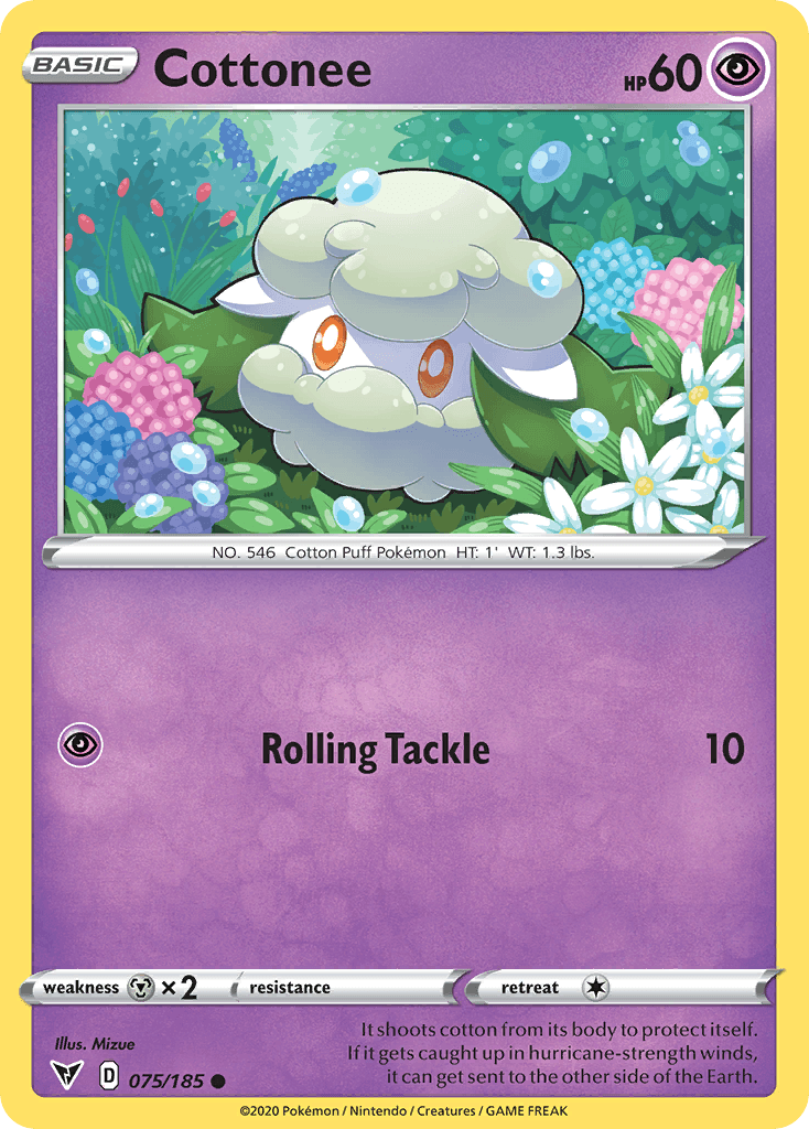 Cottonee, carta 75 de Vivid Voltage