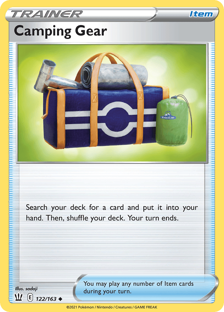 Camping Gear, carta 122 de Battle Styles