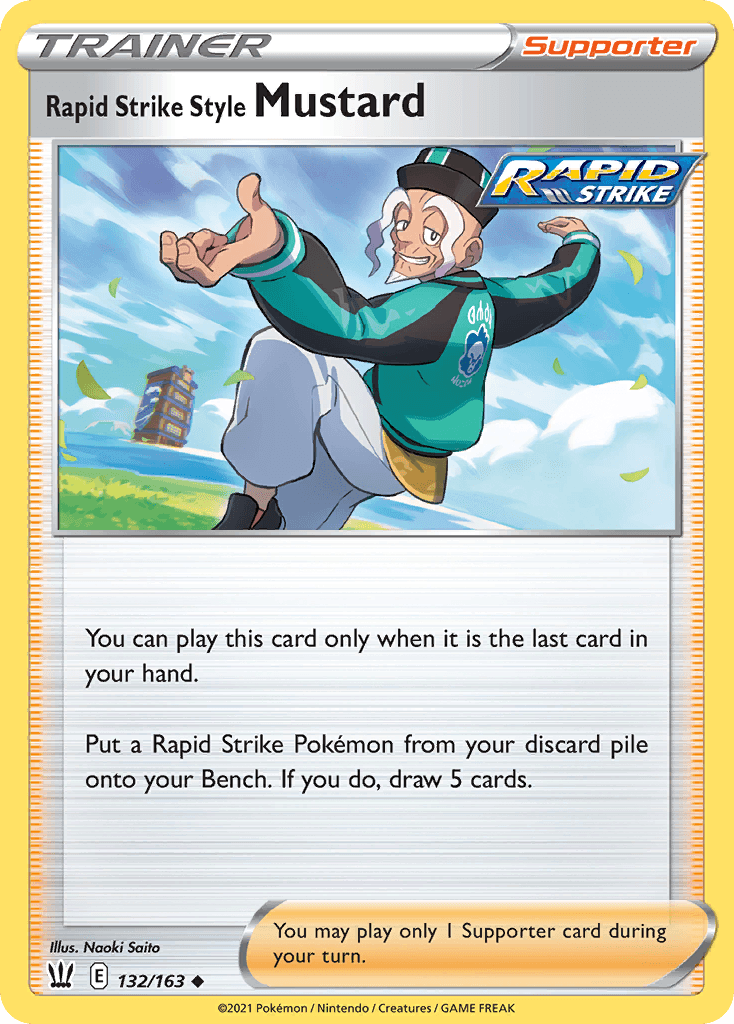 Rapid Strike Style Mustard, carta 132 de Battle Styles