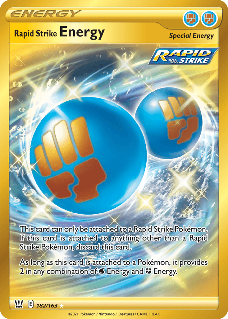 Rapid Strike Energy, carta 182 de Battle Styles