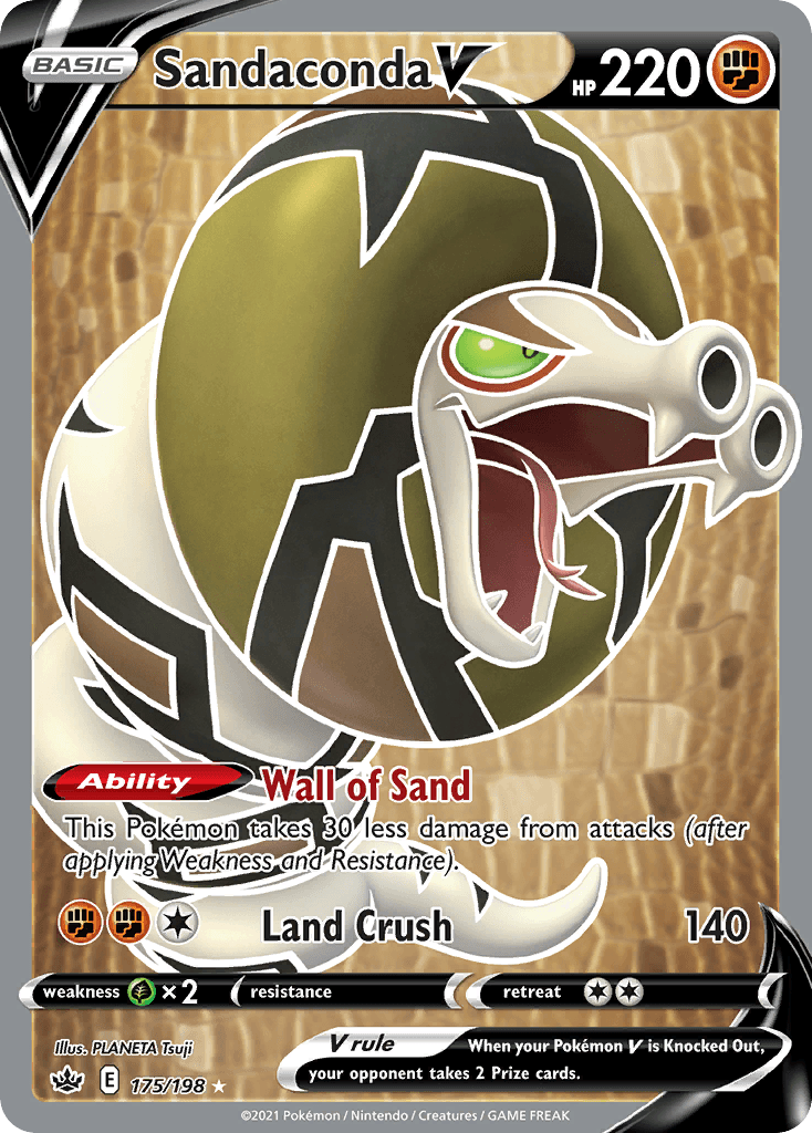 Sandaconda V, carta 175 de Chilling Reign