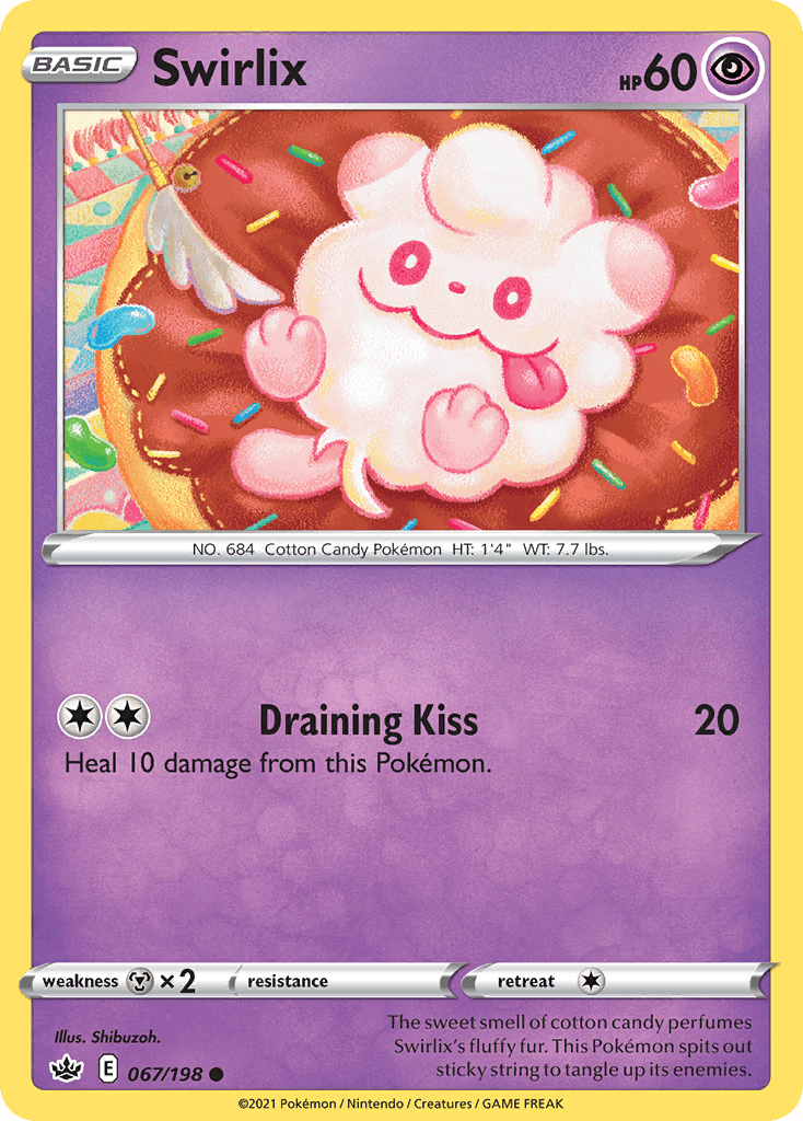Swirlix, carta 67 de Chilling Reign
