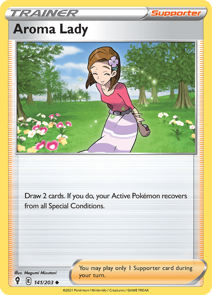 Aroma Lady, carta 141 de Evolving Skies