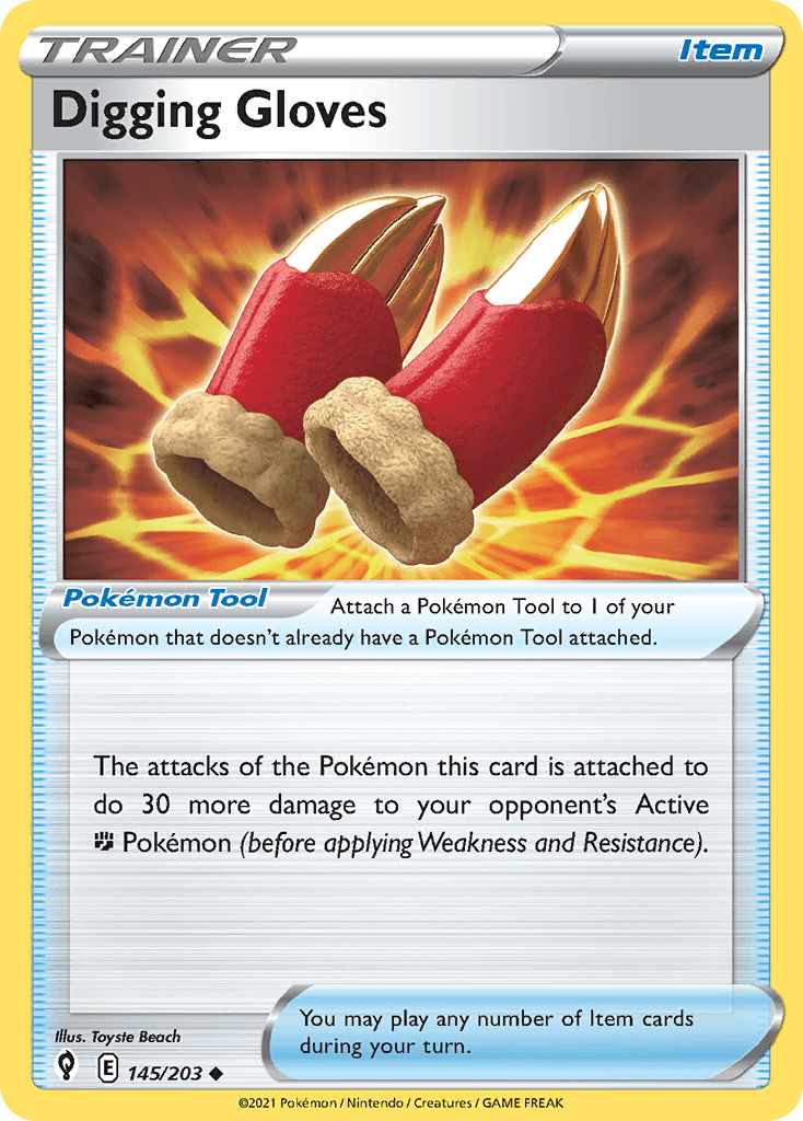 Digging Gloves, carta 145 de Evolving Skies